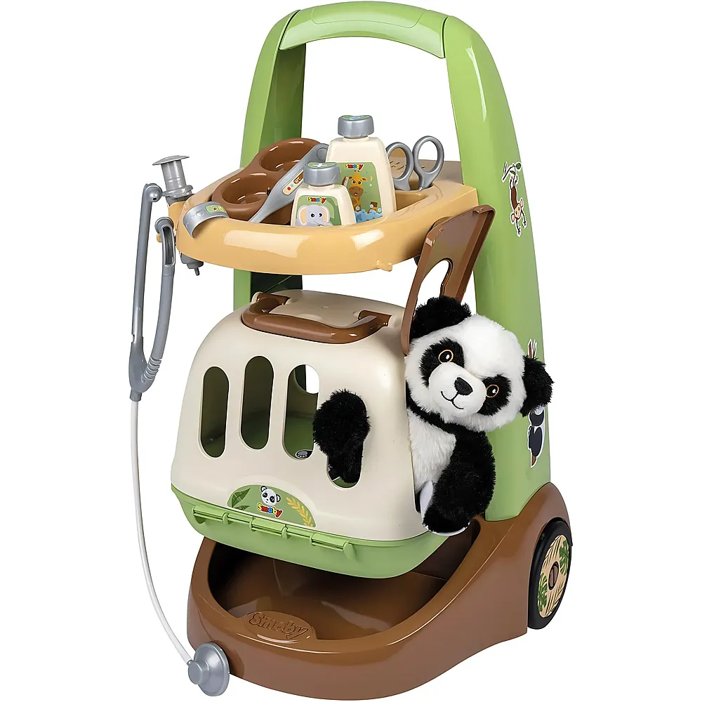 Smoby Tierarzt Trolley mit Panda