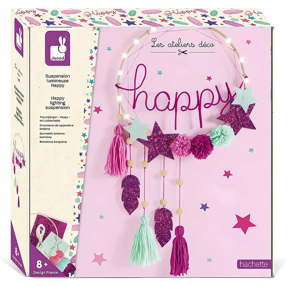 Janod Traumf�nger Happy mit Lichterkette