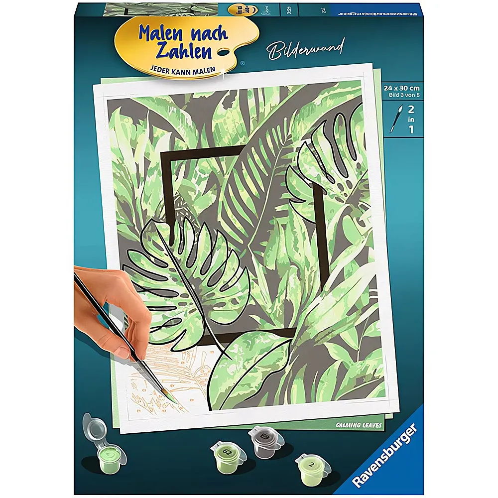 Ravensburger Malen nach Zahlen Calming Leaves