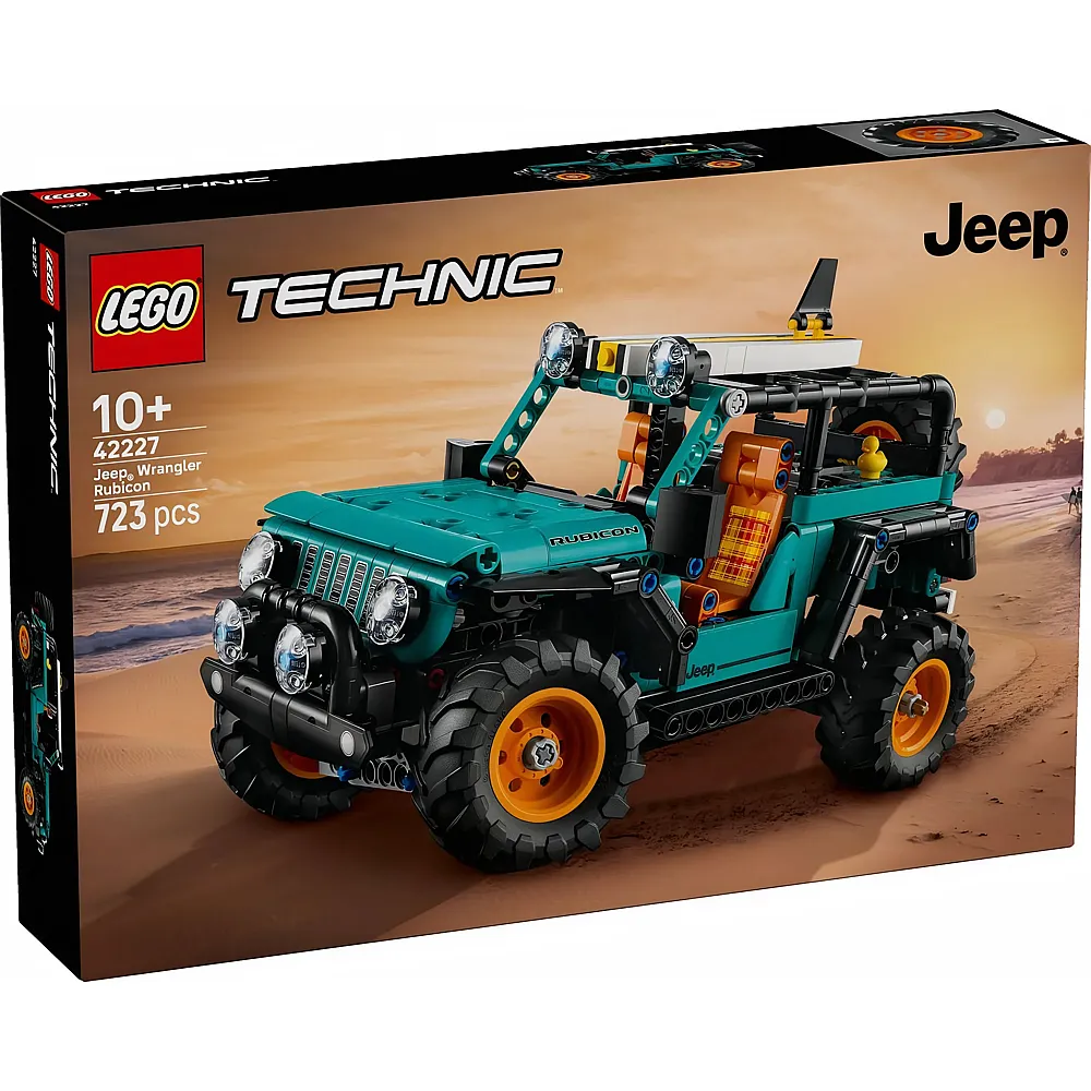 LEGO Technic Jeep Wrangler Rubicon Gel�ndewagen 42227