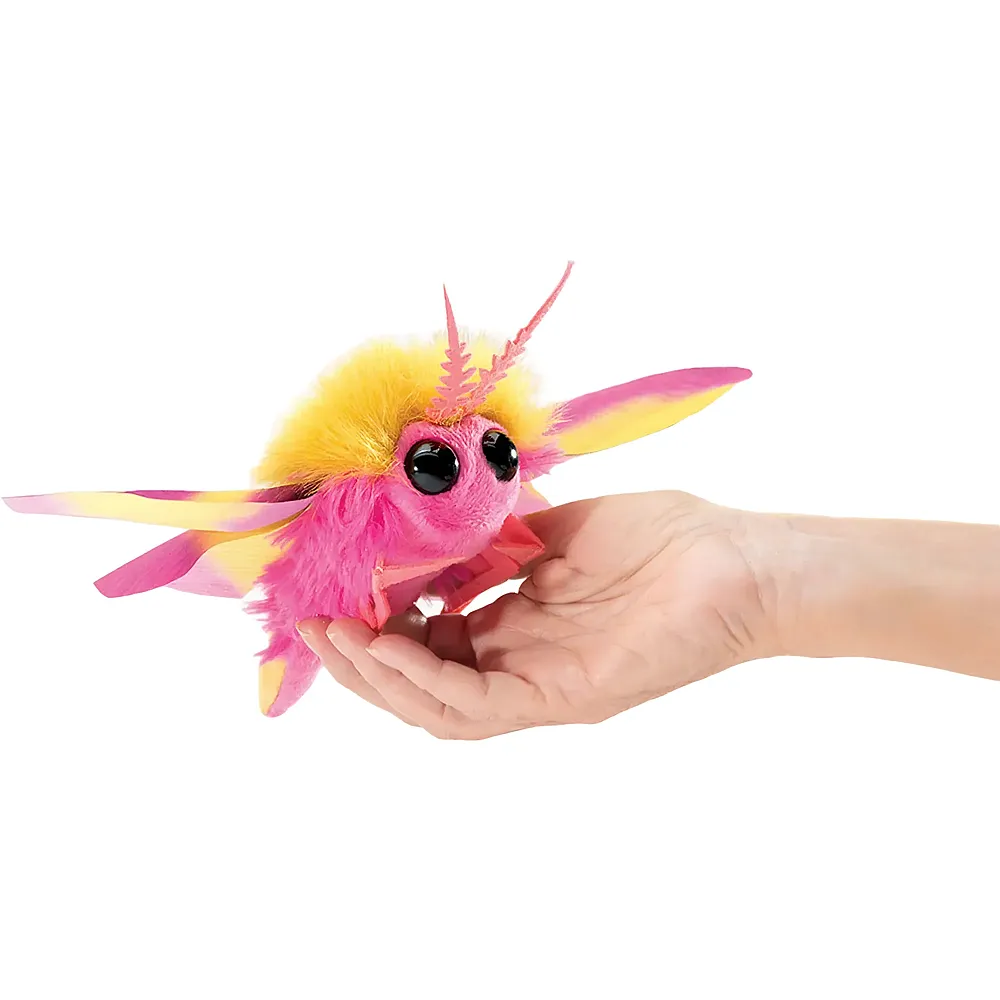 Folkmanis Fingerpuppe Rosa Ahornmotte - 28 cm