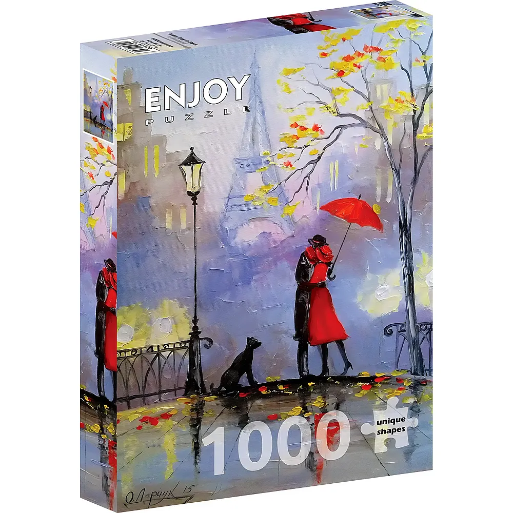 Enjoy Puzzle Rainy Day in Paris - 1000 Teile