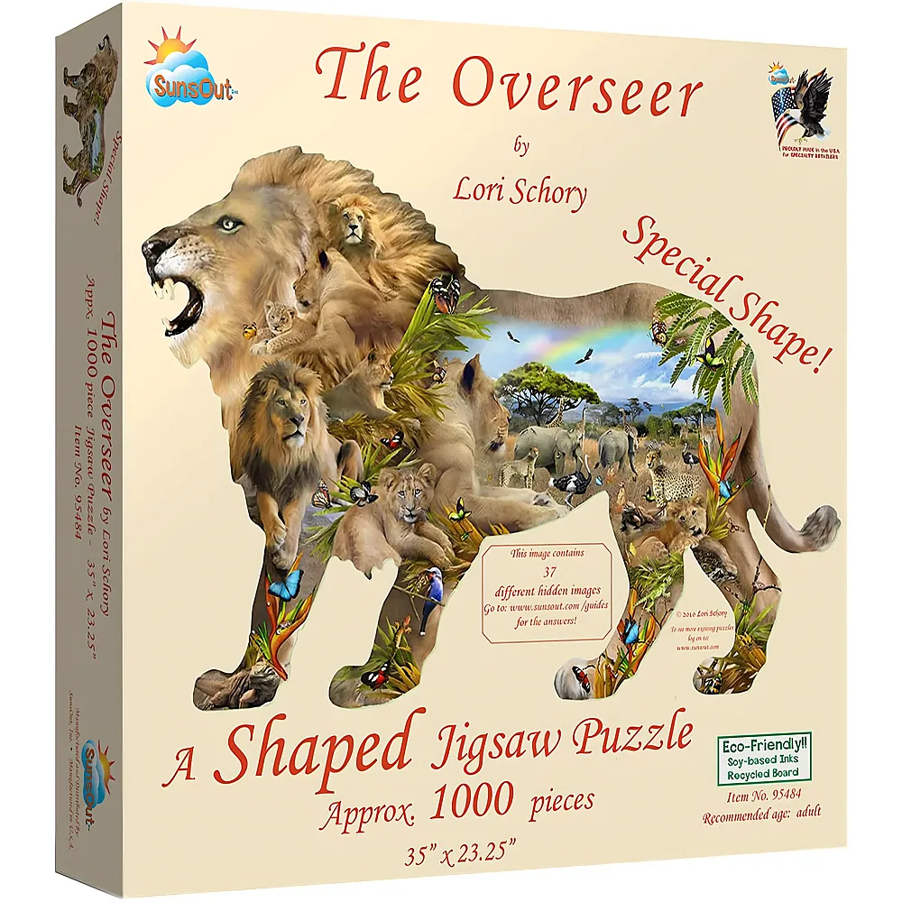 SunsOut Puzzle Lori Schory Der Aufseher - 1000 Teile