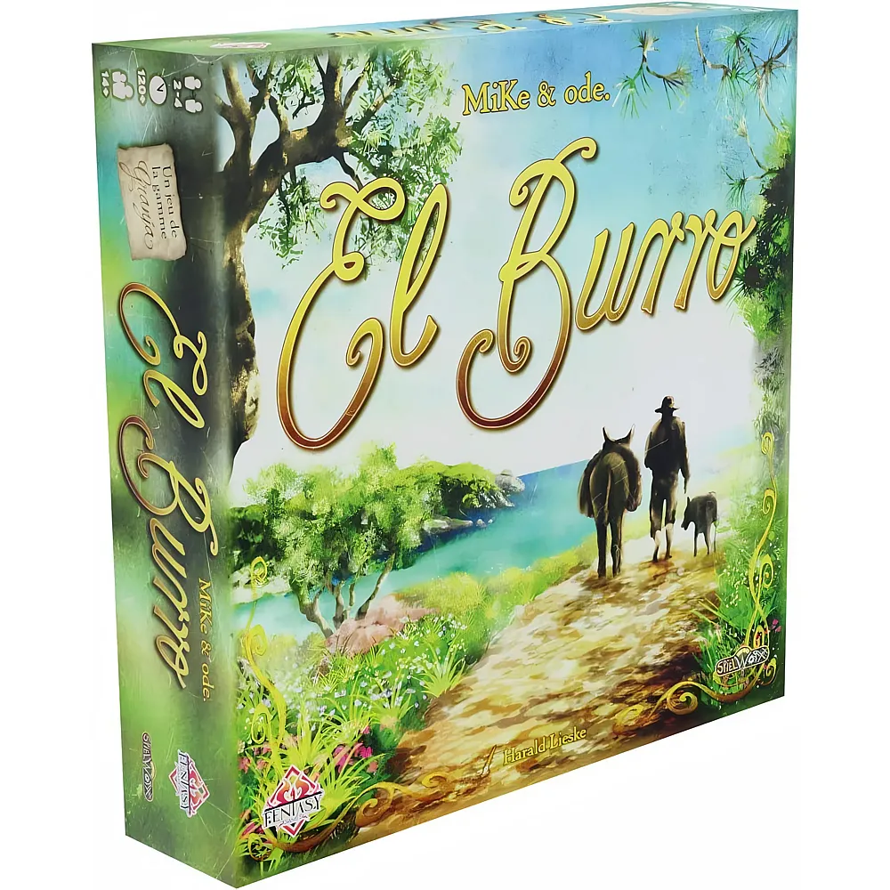 Asmodee Sylex  EL Burro  Gesellschaftsspiele  Brettspiel  ab 14 Jahren  1 bis 4 Spieler  90 bis 120 Minuten 