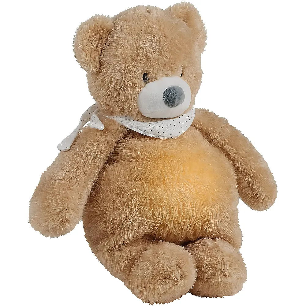 Nattou Kuscheltier-Nachtlicht B�r Sleepy Braun - 30 cm