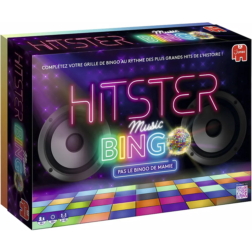Jumbo Spiele Hitster Bingo, f franz�sische Version