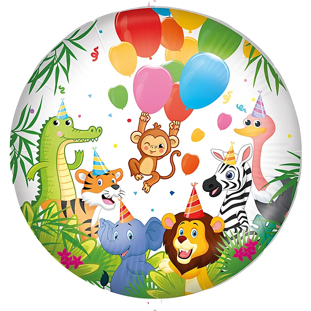 Procos Folienballon Jungle -  45 cm | Folienballone