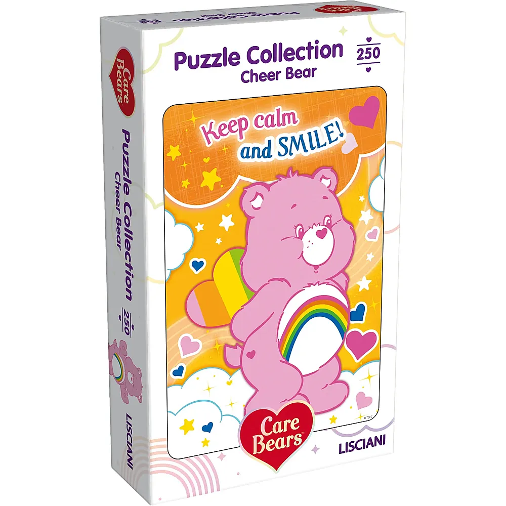 Lisciani Puzzle Gl�cksb�rchis Care Bears, Keep calm and Smile - 250 Teile