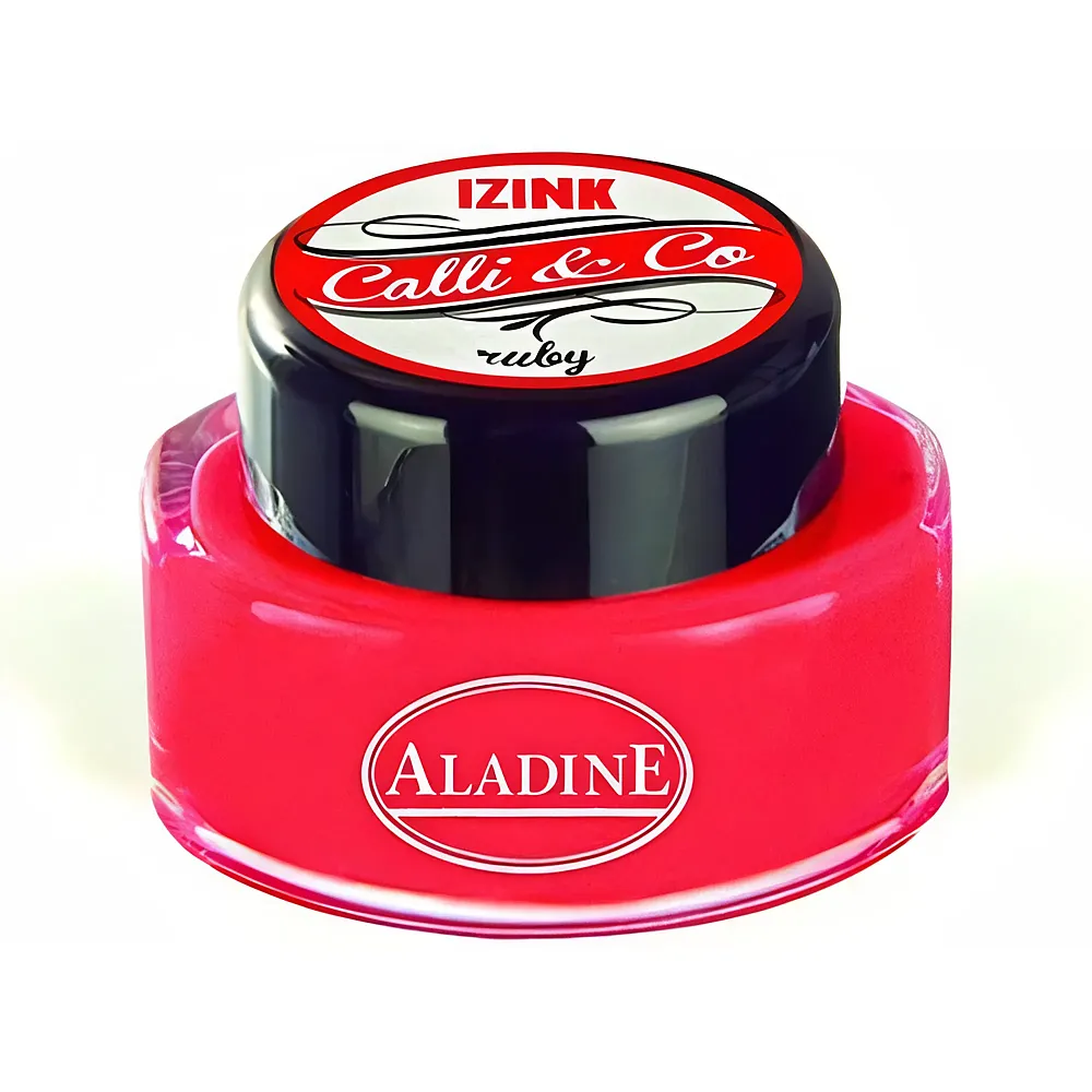 Aladine Tinte Calli & CO Rubinrot - 15 ml | Farbe & Kreide