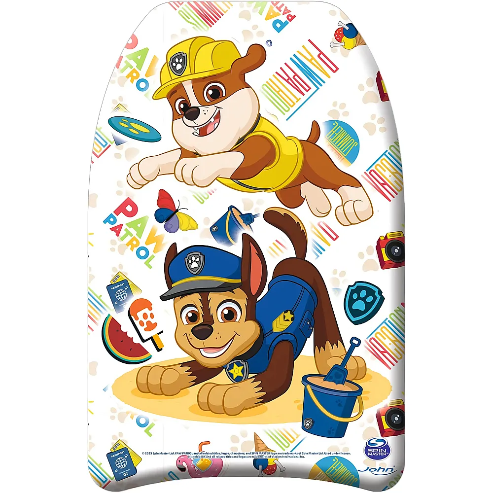 John Paw Patrol Swimming Kickboard Chase & Rubble