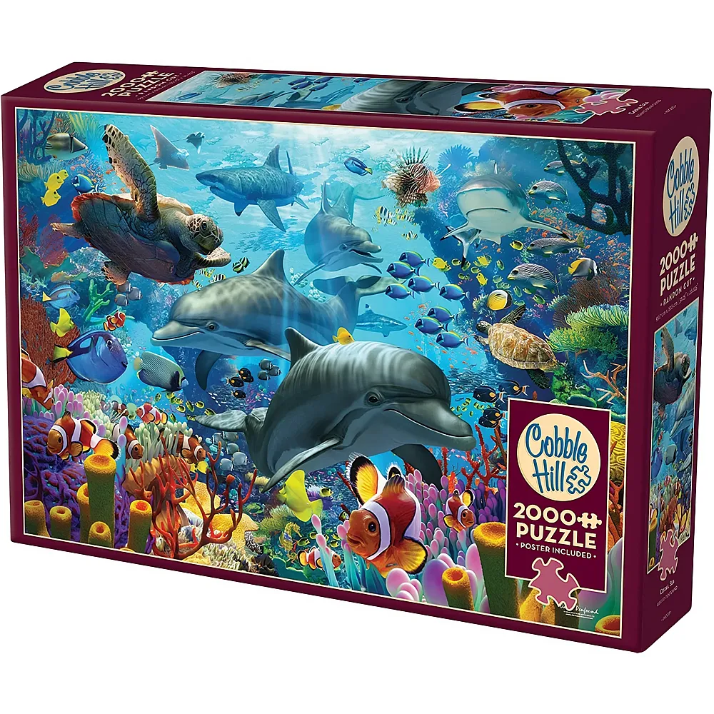 Cobble Hill Puzzle Korallenmeer - 2000 Teile