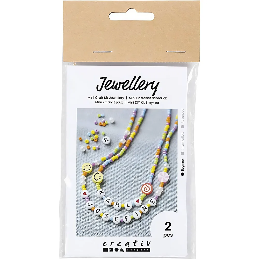 Creativ Company Mini Bastelset Schmuck - 2 Teile