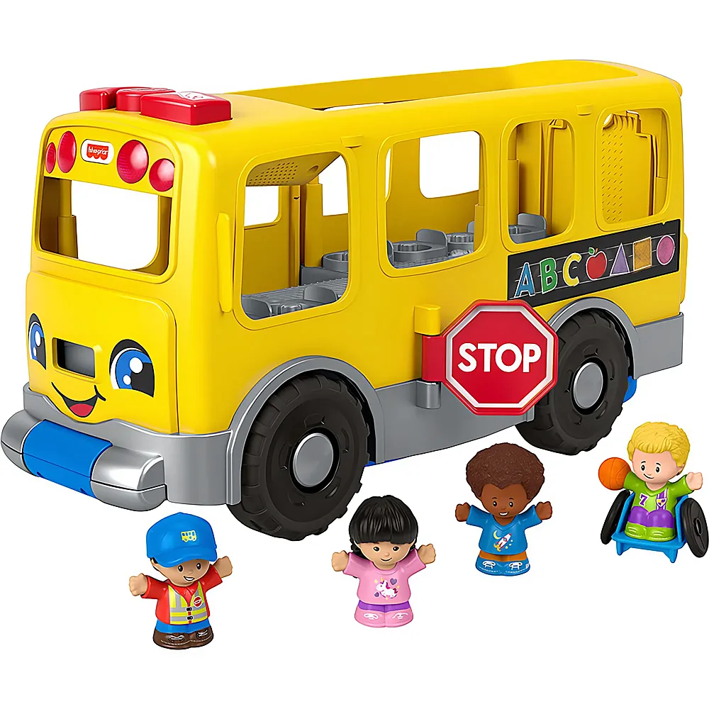 Fisher-Price Little People Schulbus mult