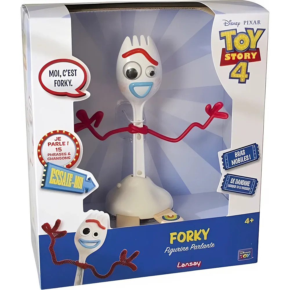 Lansay Toy Story 4 Forky Parlant FR