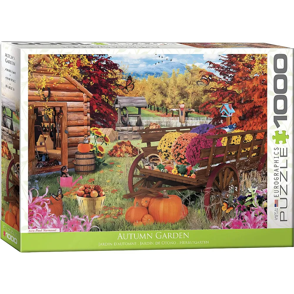 Eurographics Puzzle Herbstgarten - 1000 Teile