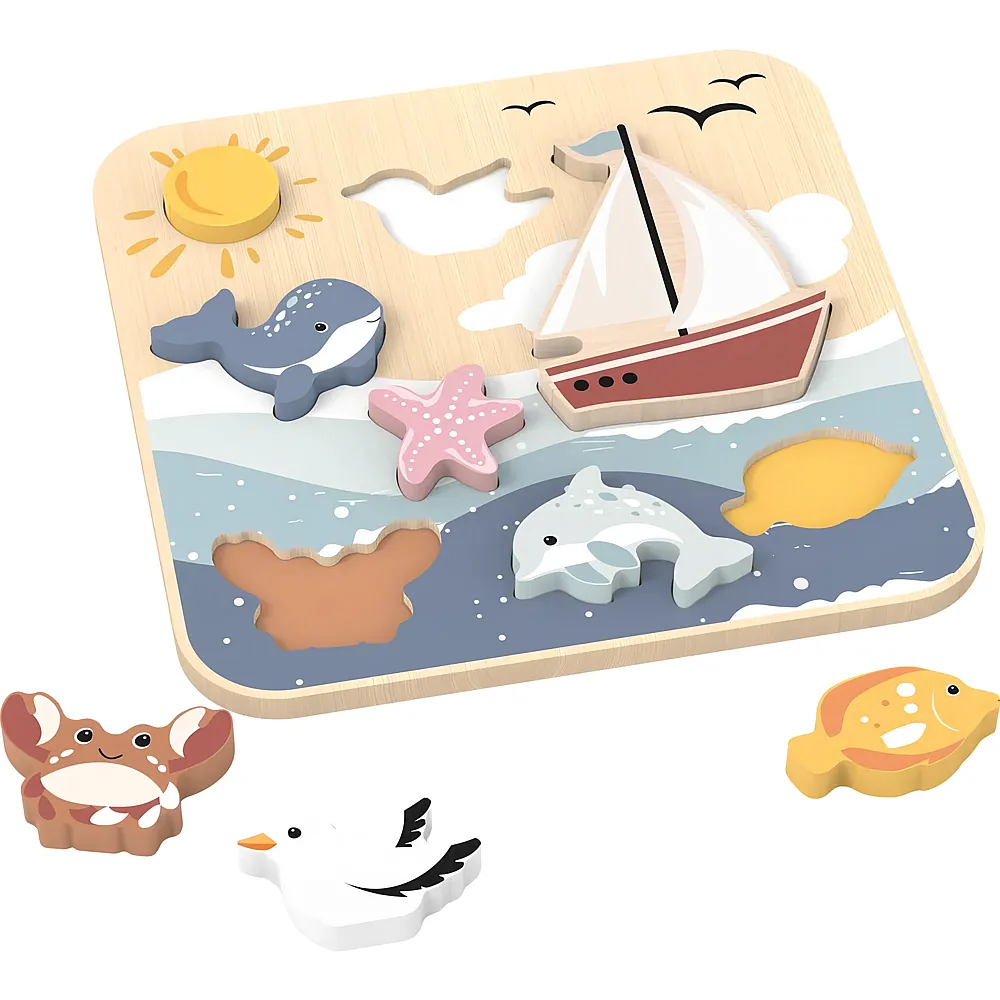 Speedy Monkey Formenpuzzle Ozean