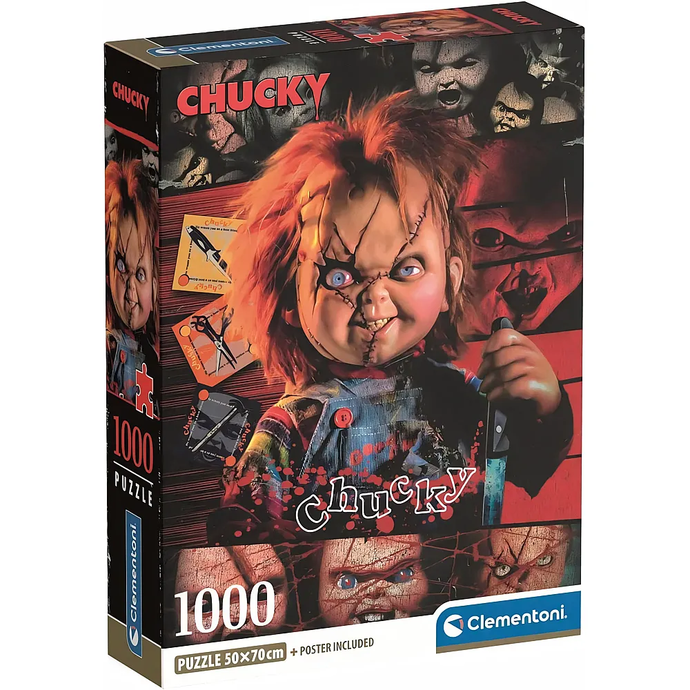 Clementoni Puzzle Chucky - 1000 Teile