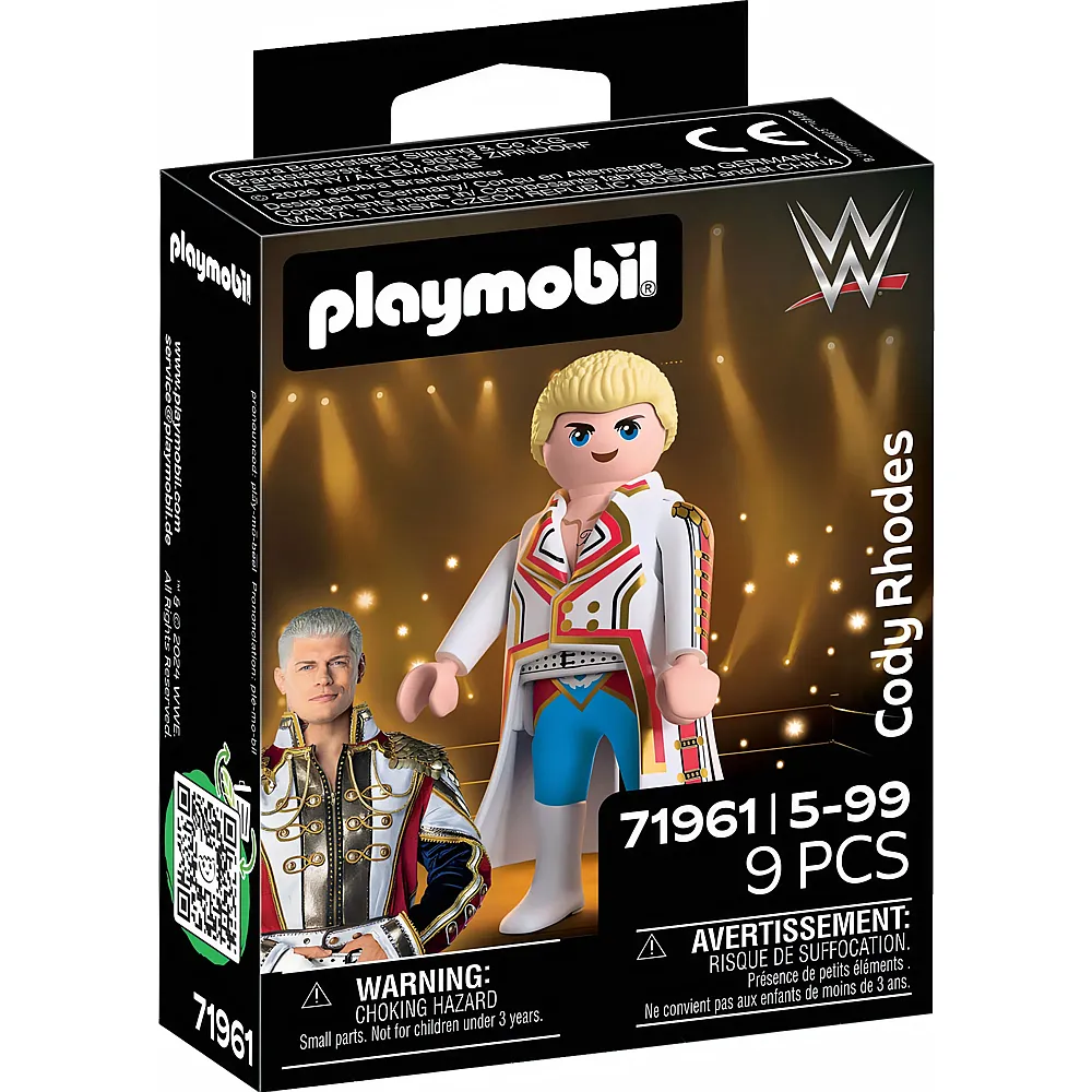 PLAYMOBIL WWE Cody Rhodes 71961
