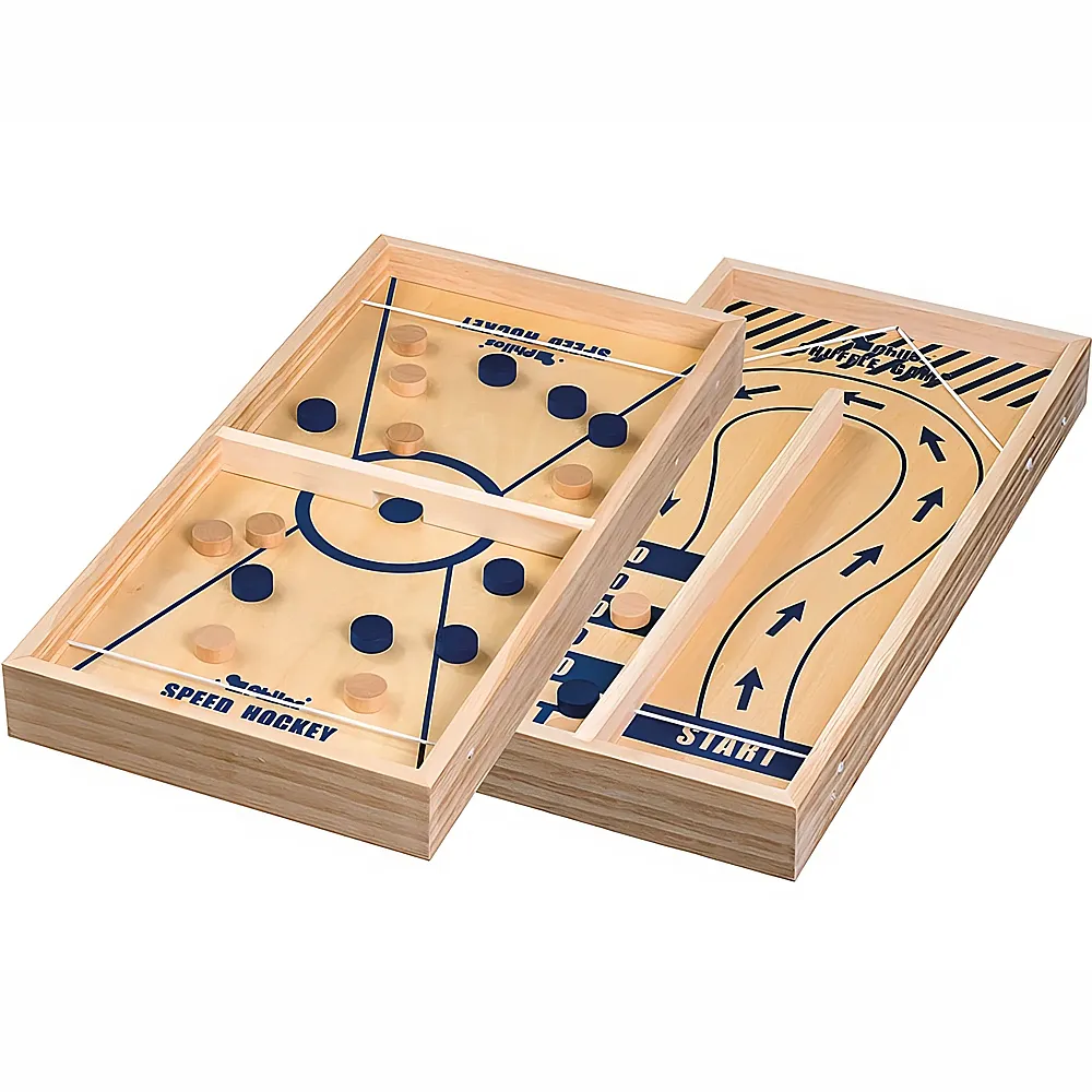 Philos Spiele Shuffle Game & Speed Hockey - Table Game | Kicker & Tischfussball