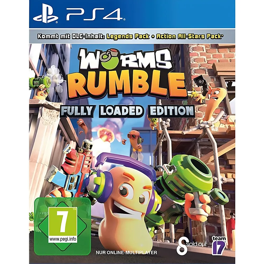 Team17 PS4 Worms Rumble