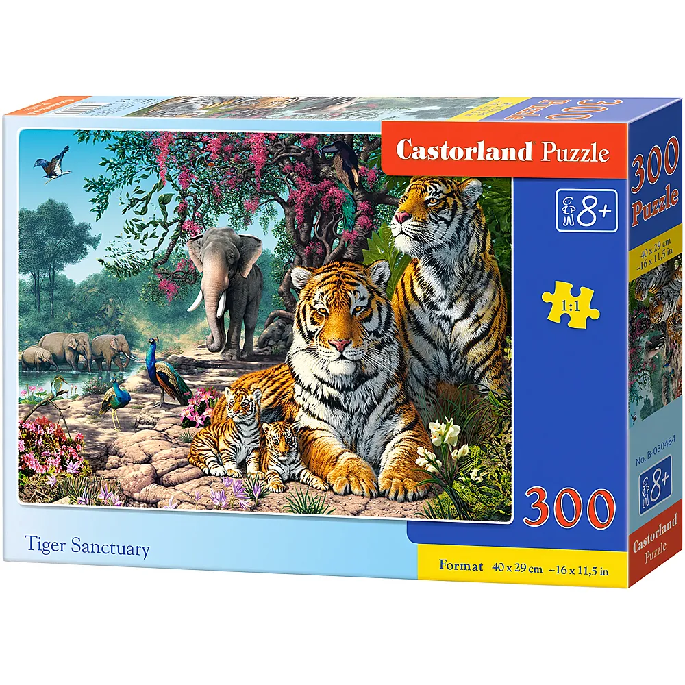 Castorland Puzzle Tiger Sanctuary - 300 Teile