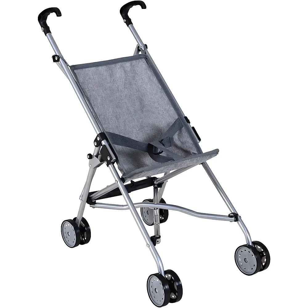Knorrtoys Puppenbuggy Sim Grau