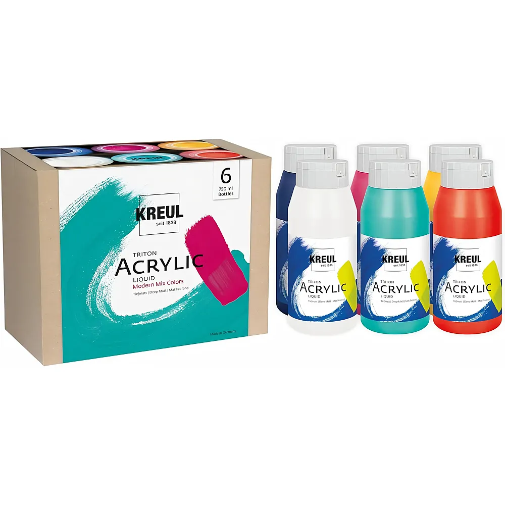 Kreul SG Triton Acrylic Liquid Set Modern