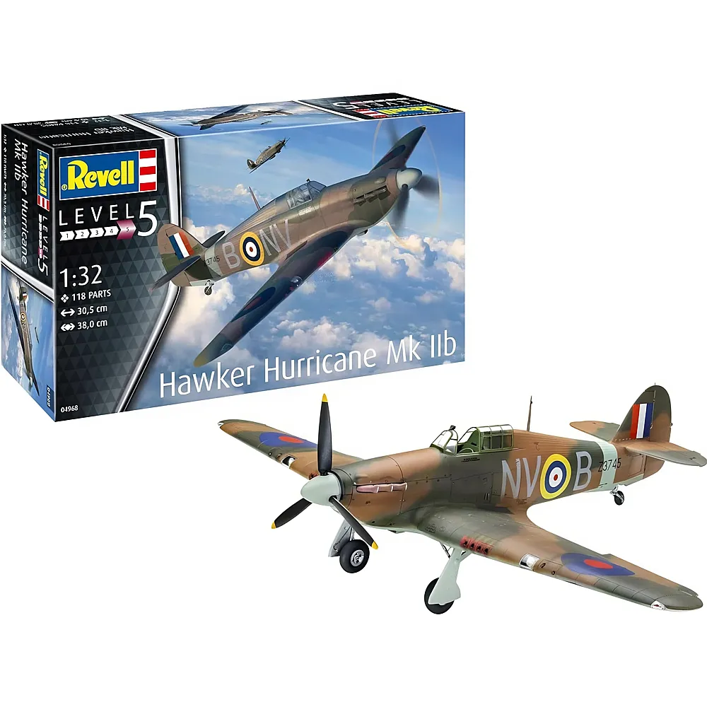 Revell Level 5 Hawker Hurricane Mk IIb
