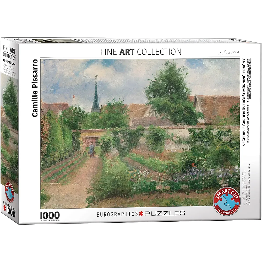 meinspielzeug - Eurographics Puzzle Camille Pissarro 1000Teile | Puzzle 1000 Teile
