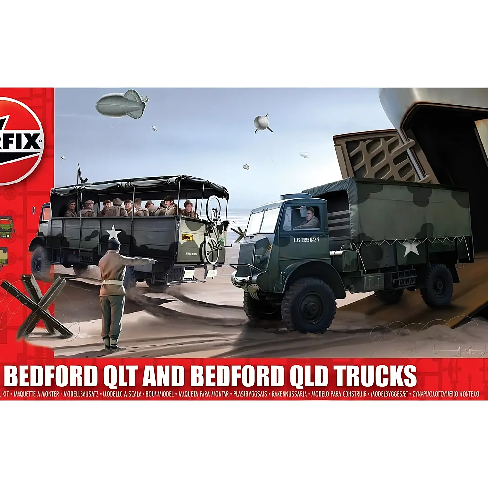 Airfix Bedford QLD/QLT Trucks