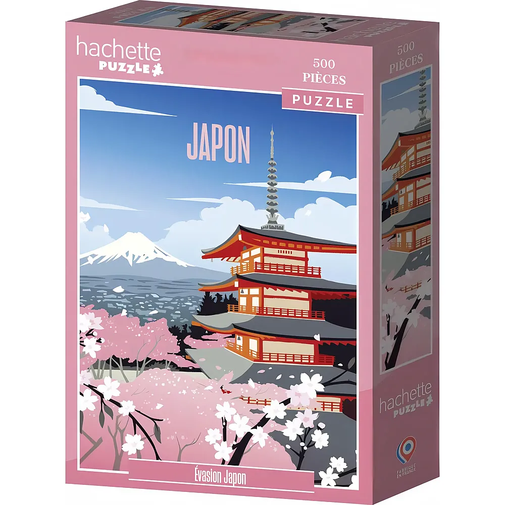 Hachette Puzzle �vasion Japon 500Teile