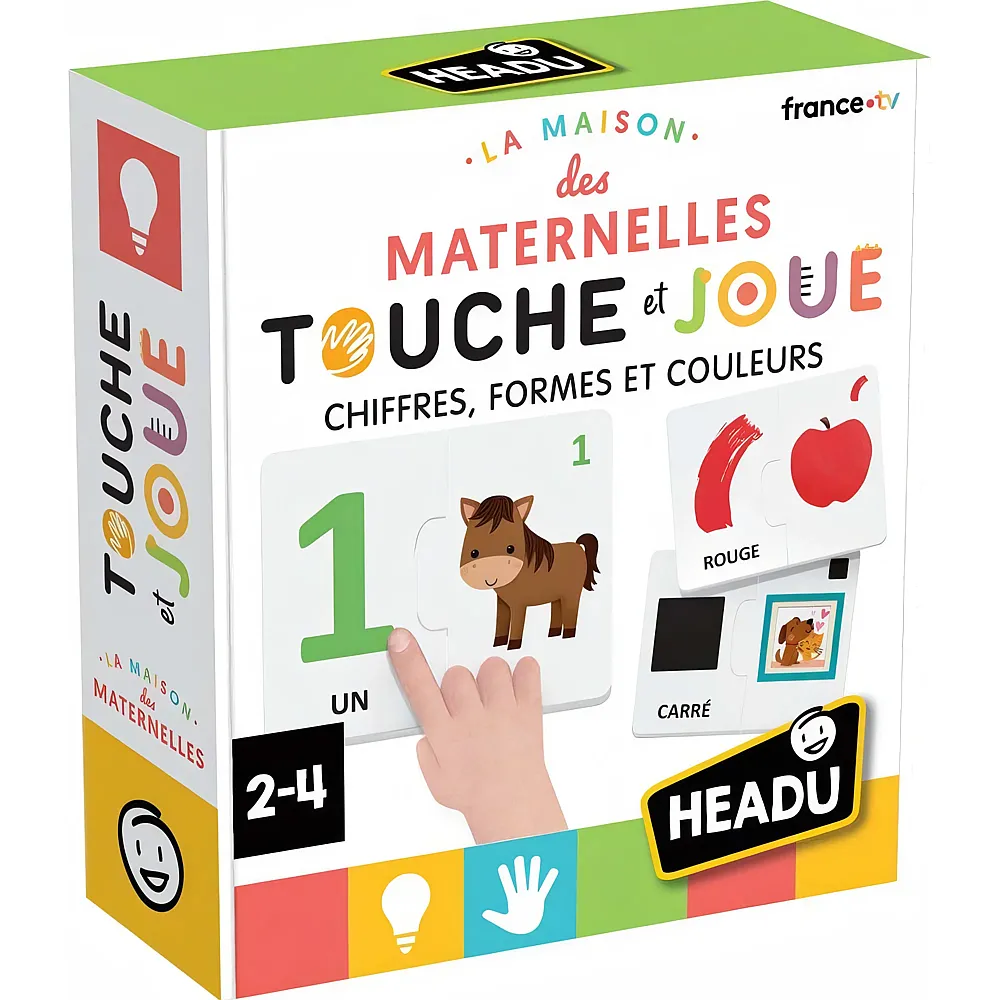 Headu Maison Chiffres, Formes et Couleurs FRANCAIS