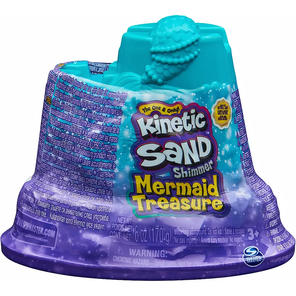 Spin Master Kinetic Sand Mini-Meerjungfrauenschloss 170g