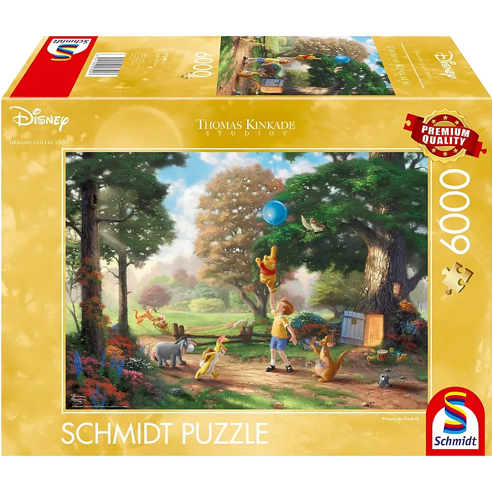 Schmidt Puzzle Thomas Kinkade Winnie Pooh II 6000Teile