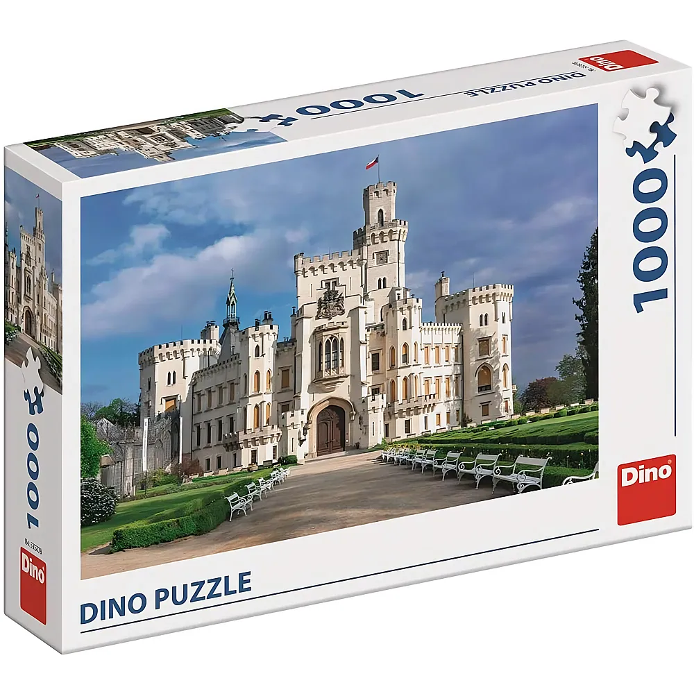 Dino Puzzle Schloss Hluboka 1000Teile