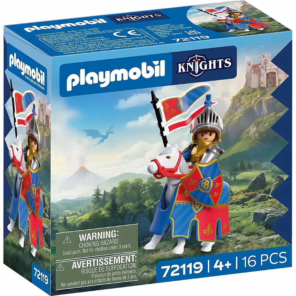 PLAYMOBIL Knights Anf�hrer L�wenritter 72119