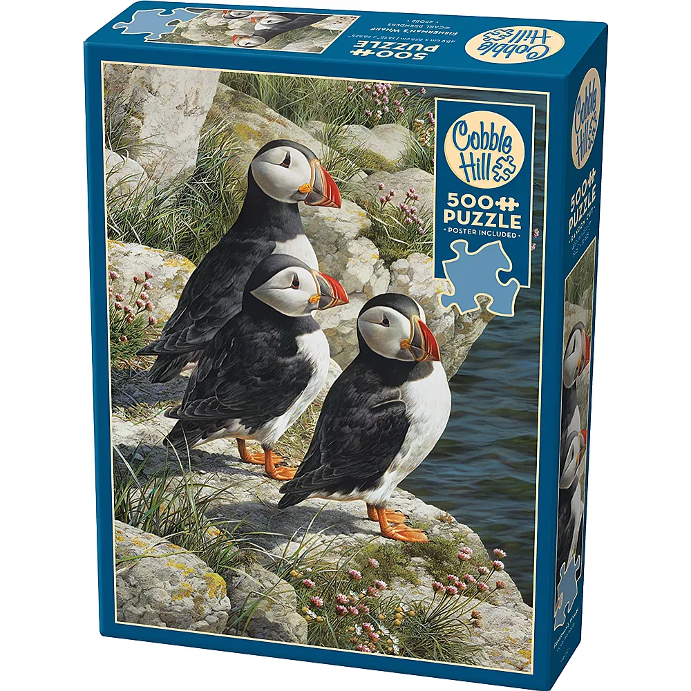 Cobble Hill Puzzle Papageientaucher an den Fischgr�nden 500Teile