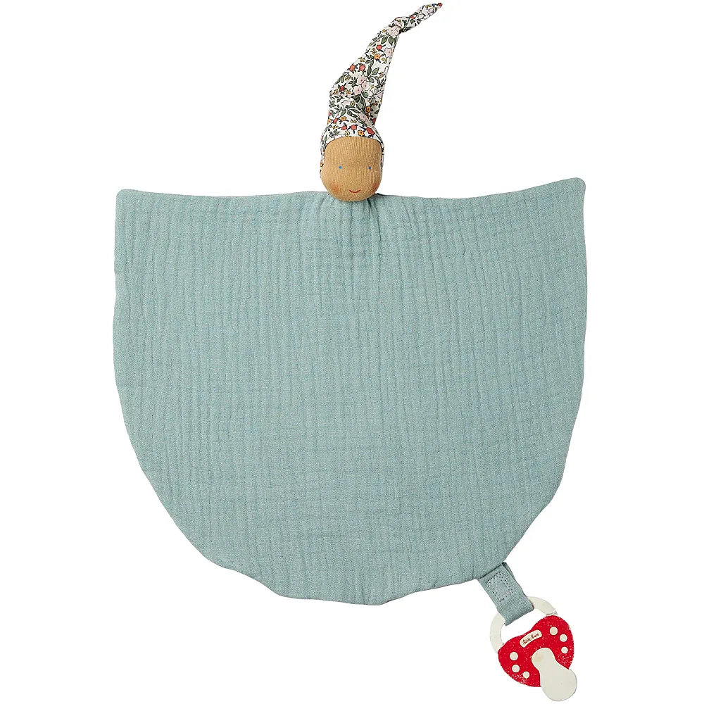 K�the Kruse Waldorf Schmusetuch Wichtel T�rkis - 30 cm | Schmuset�cher