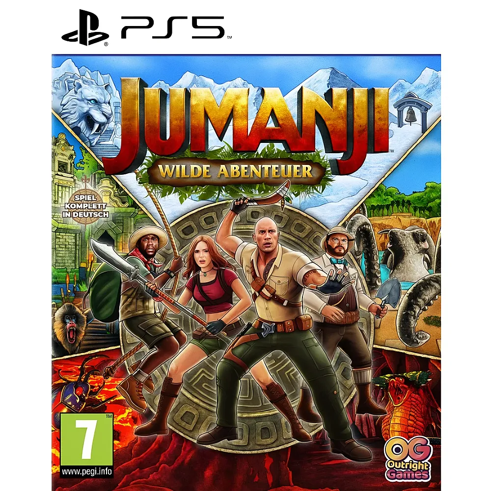 Outright Games JUMANJI: Wilde Abenteuer PS5 D/F/I