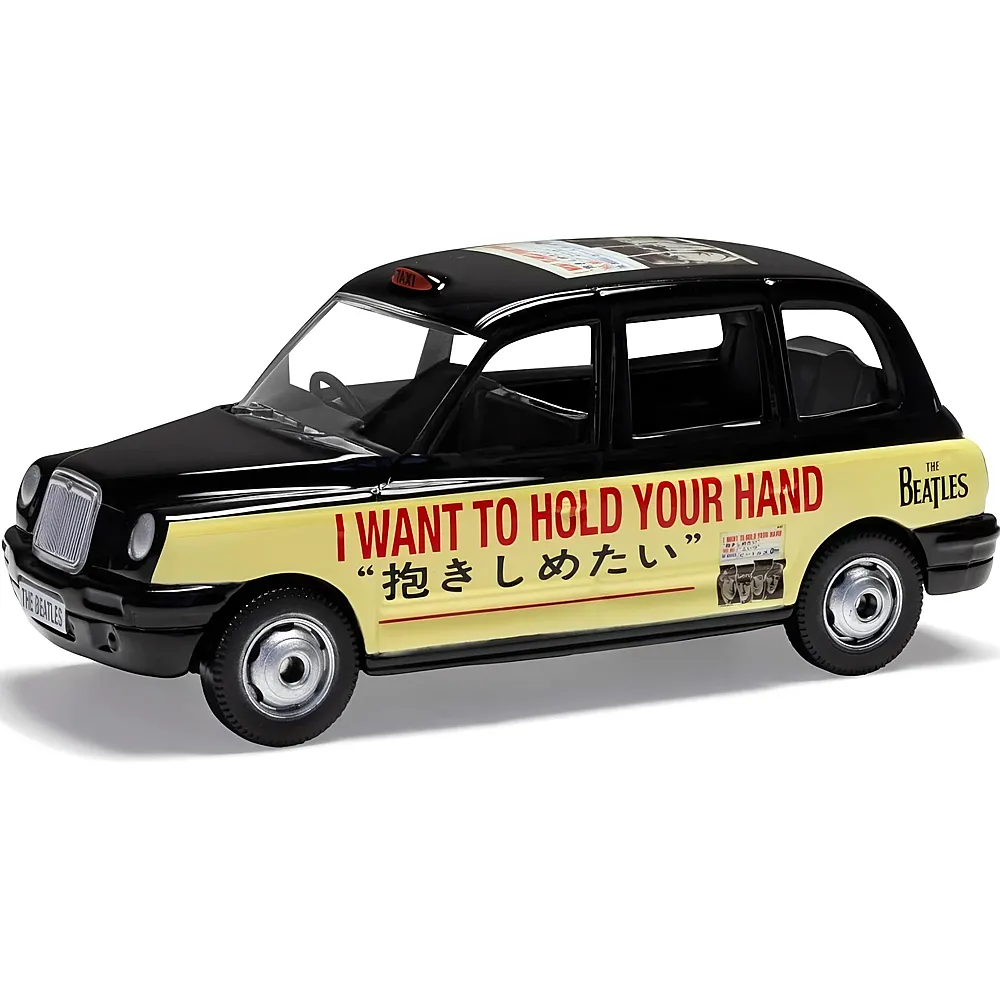 Corgi 1:36 The Beatles London Taxi-I want to hold y.hands