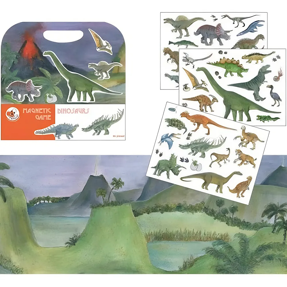 Egmont Magnetspiel Dinosaurier | Tafeln & Magnete