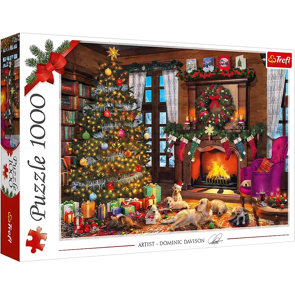 Trefl Puzzle Weihnachten steht vor der T�r 1000Teile