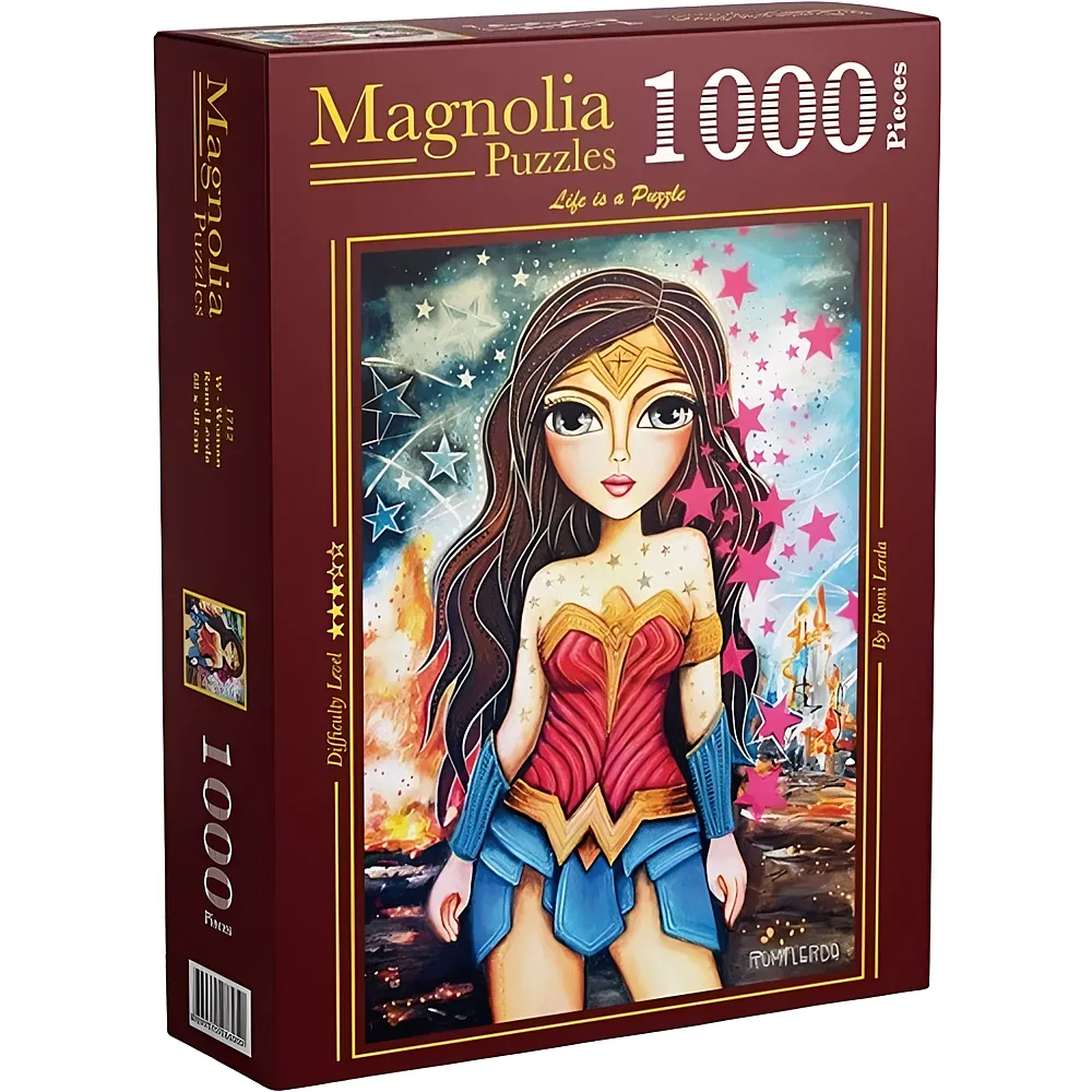 Magnolia Puzzle Romi Lerda W-Woman 1000Teile