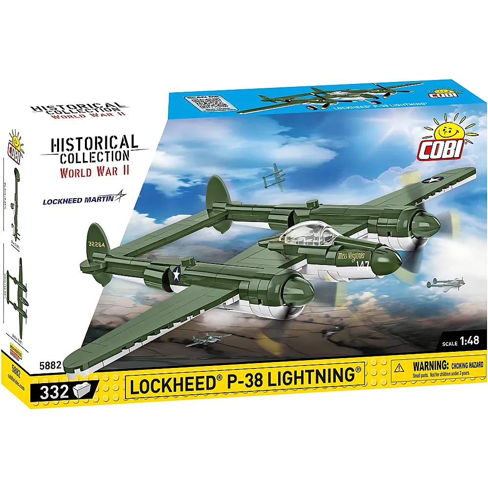 COBI Historical Collection Lockheed P-38 lightning 5882