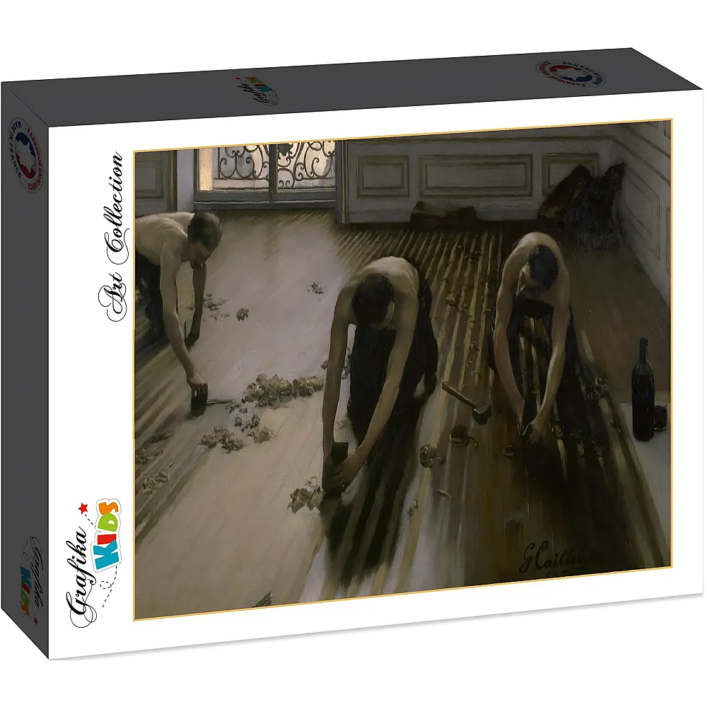 Grafika Puzzle Art Collection Grafika Kids Gustave Caillebotte: The Floor Planers, 1875 - 24 Teile