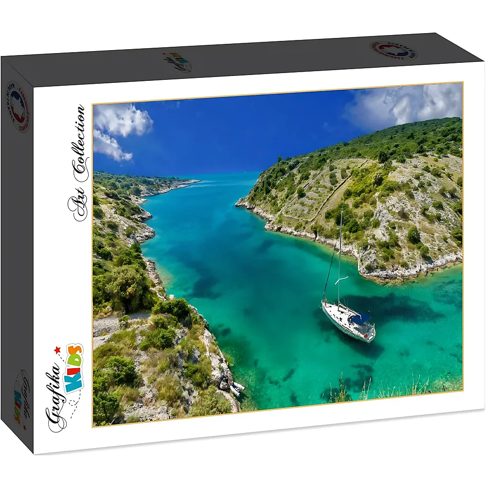 Grafika Puzzle Art Collection Grafika Kids Paradiesische Bucht - 12 Teile