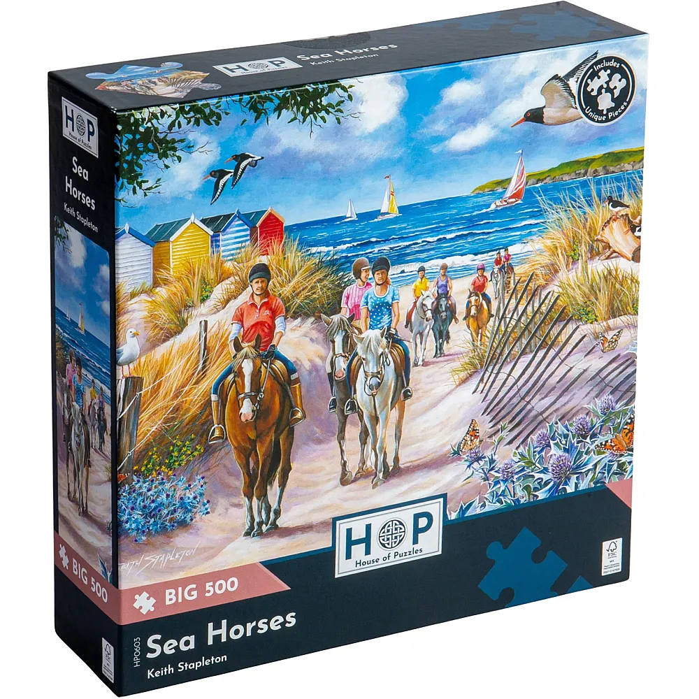 HOP - House of Puzzles Sea Horses 500Teile