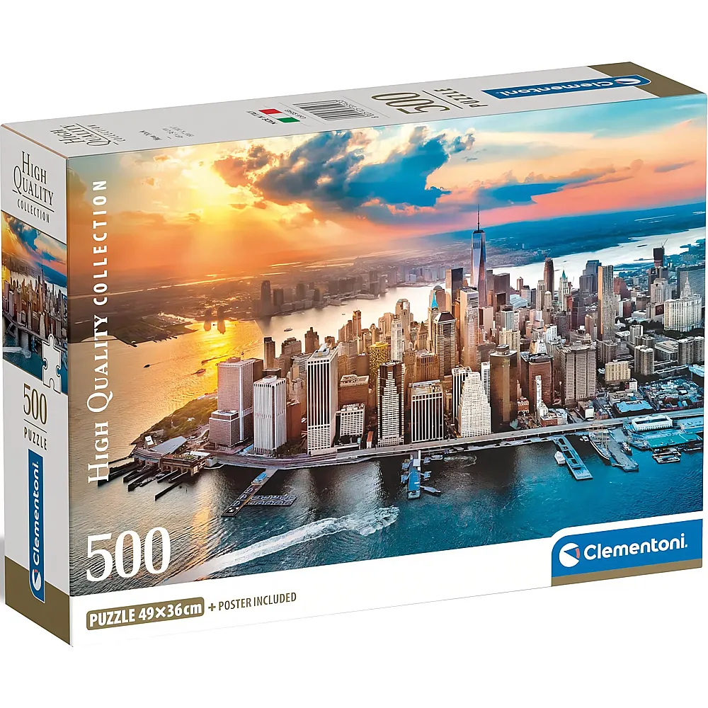 Clementoni Puzzle High Quality Collection New York 500Teile