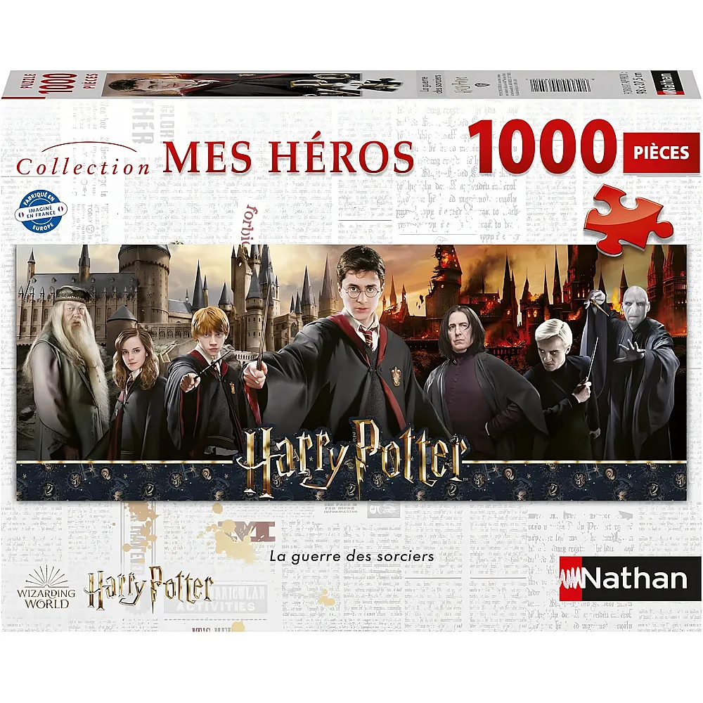Nathan Puzzle Collection Mes H�ros Harry Potter - The Sorcerer's War 1000Teile