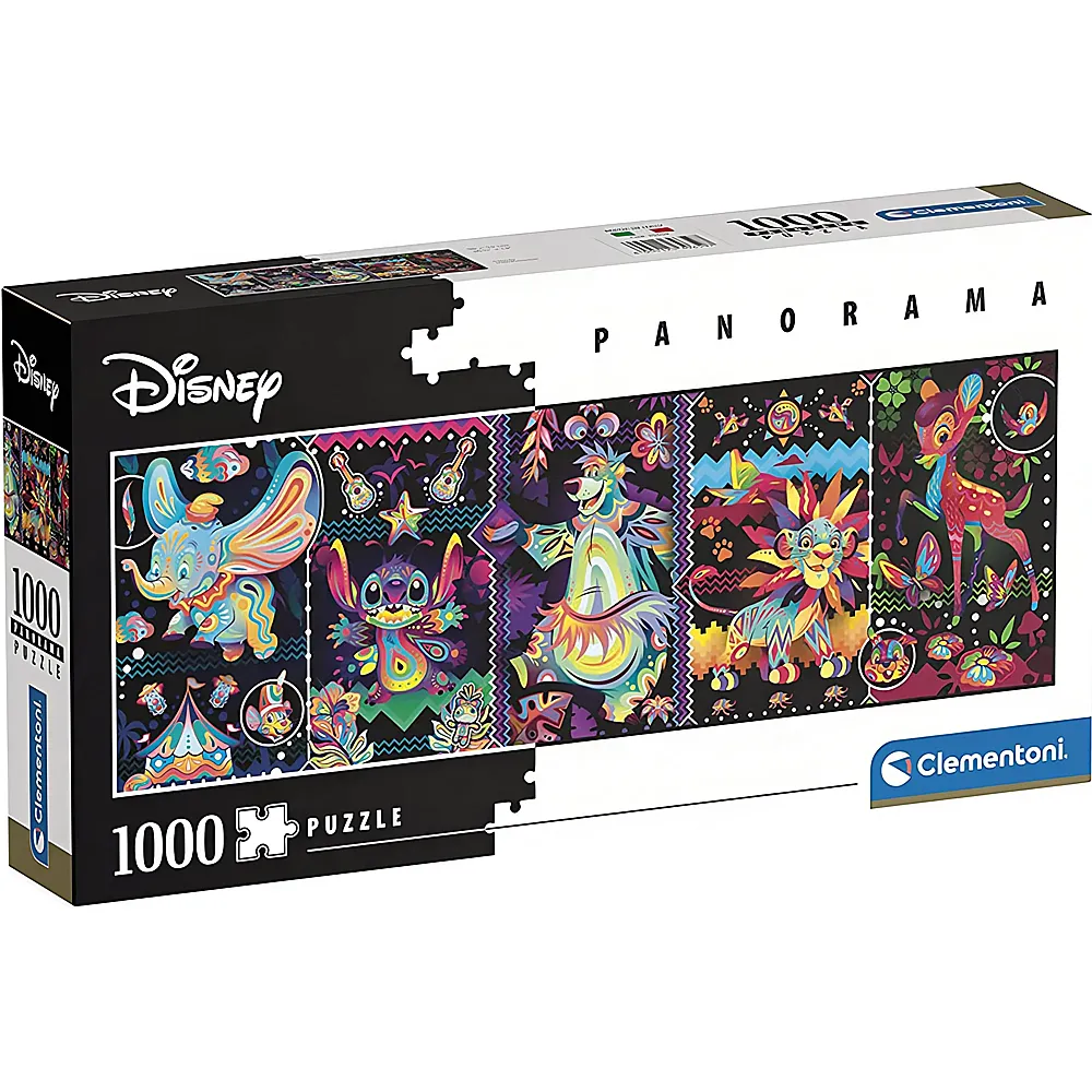 Clementoni Puzzle Panorama Disney Joys 1000Teile